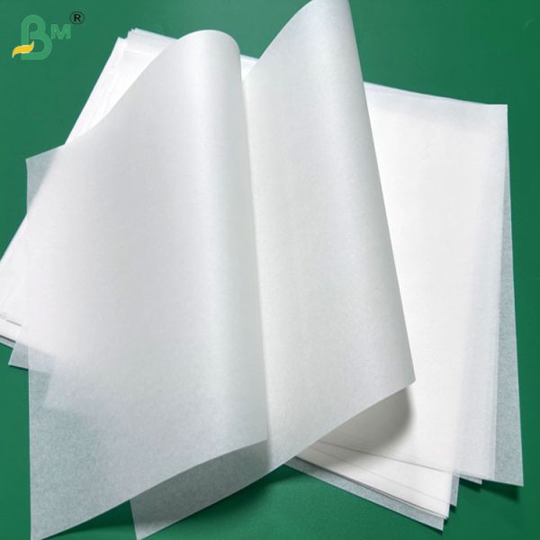300mm 400mm 30gsm 35gsm Greaseproof Silicone Paper For Baking Cake Cup