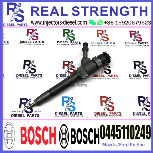 Inyección 0445110249 de BOSCH Inyector común 0445110249 del carril del combustible diesel 0986435178 0986435178 WE0112H50A para el motor de Mazda