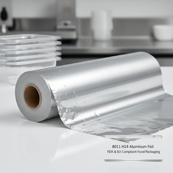 8011 H14 Aluminum Foil Sheet 0.1mm-3mm Thickness with Superior Barrier Properties for FDA and EU Compliant Food Packaging