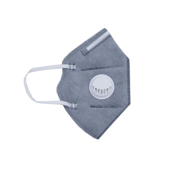 Dust Prevention Disposable Respirator Mask , Breathable FFP2 Dust Mask