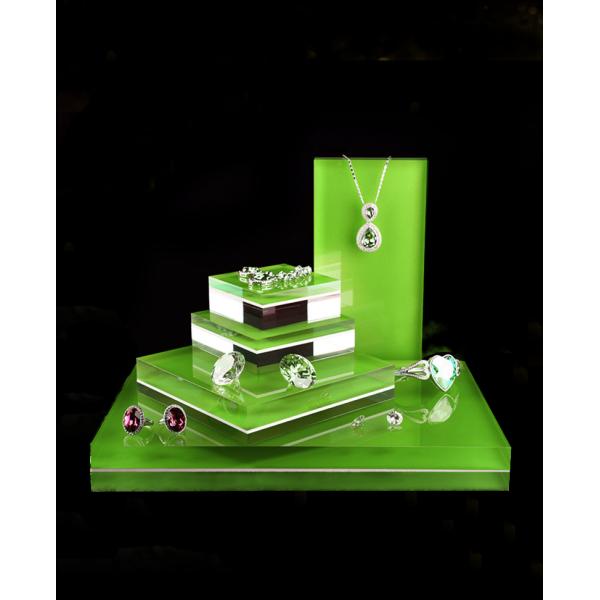 Advertising Acrylic Jewelry Display , Luxury A3 A4 Clear Acrylic Jewelry Stand