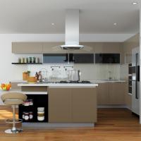 Free Design Modular Kitchen Furniture Modern Black Kitchen Cabinets Wooden