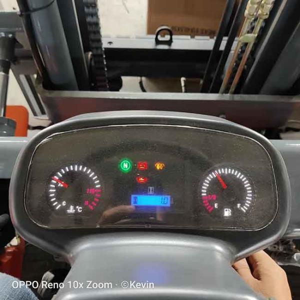 3500kg CPCD35 Diesel Powered Forklift Truck With Duplex Full Free Lift Mast