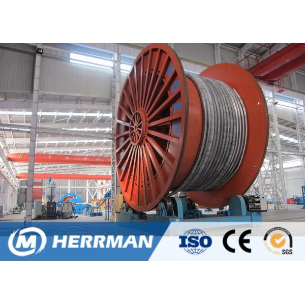 High Efficiency Hose Making Machine Under Roller Type Pipe Take Up Stand