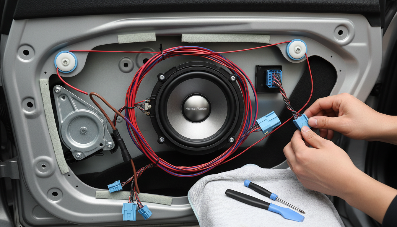Original for BMW 3/4 Series G20 G26  CAR AUDIO Amplifier Wiring Kit Harness L7 Harman Kardon Amplifier Audio Speaker System