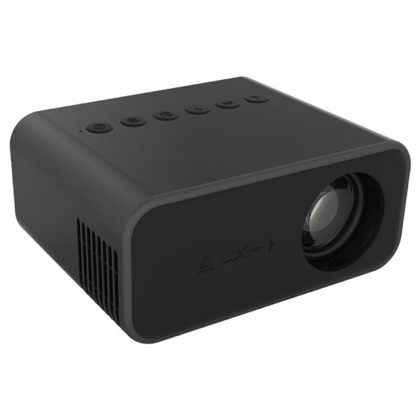 Outdoor 35Lumens Home Cinema Video Smart Projector  2 K Resolution Manual Lens LED Lamp Bag Accessory