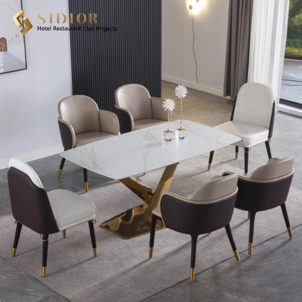 Modern Dinning Chair, PU Leather Dinning Chair, Hotel Dinning Chair, Restaurant Dinning Chair, PU Leather Upholstery
