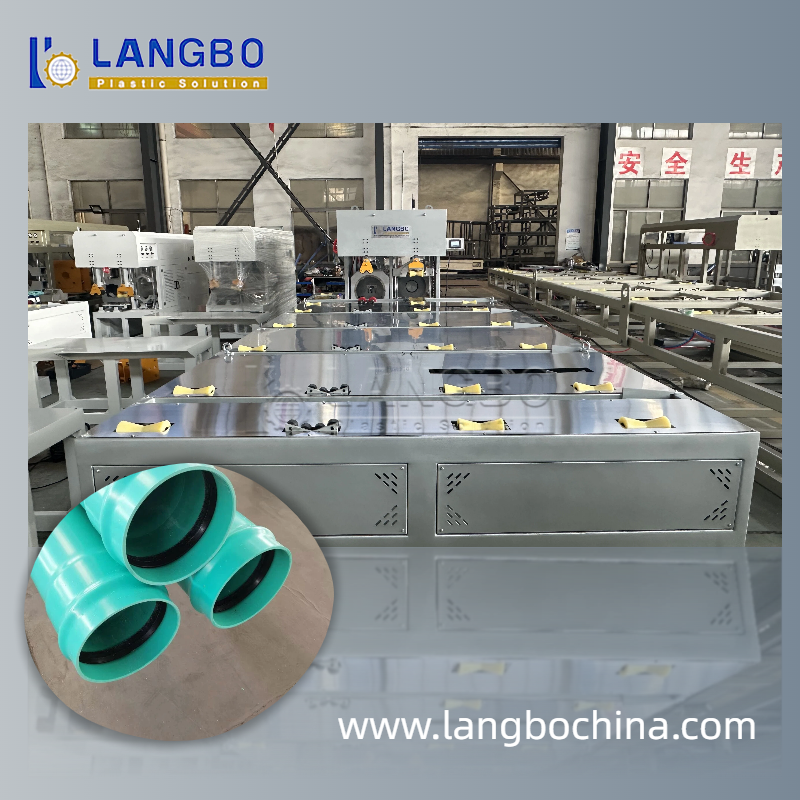 Full Automatic Pipe Belling Machine for Plastic Pipes with 20mm - 630mm Belling Diameter Range and Rectangular R U Type Socket Forming