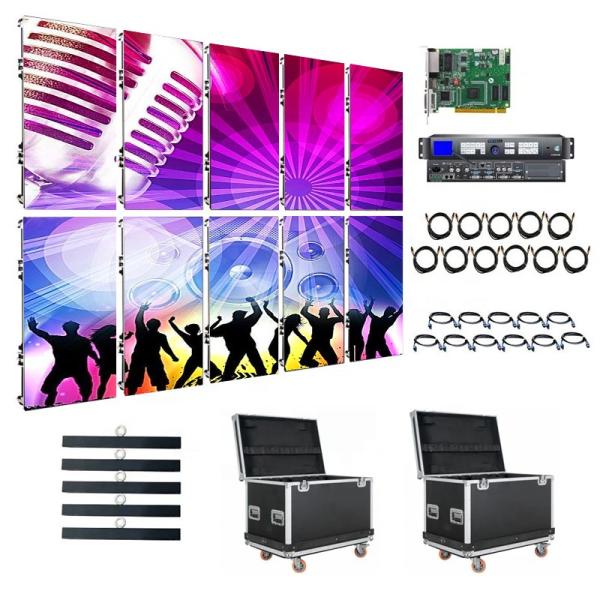 P2.6 P2.97 P3.91 P4 Stage Background HD Video Wall P2 P3 P4 Outdoor Indoor Removal Rental Led Display Screen With All Parts