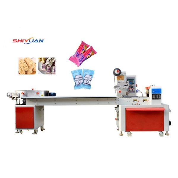 High Speed Hard Candy Packaging Machine , Automatic Soft Candy Wrapping Machine