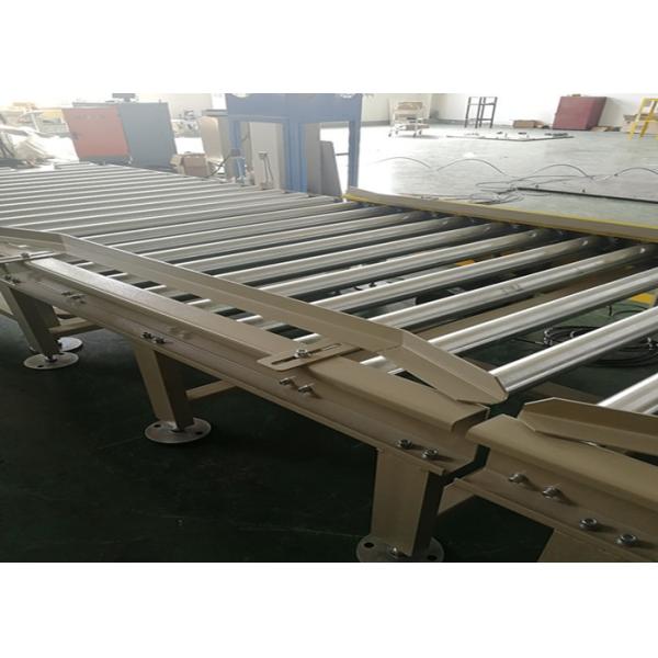 1000mm Heavy Loading Palletizing Conveyor with 1.5 KW Power for Forklift and Pallet Turntable