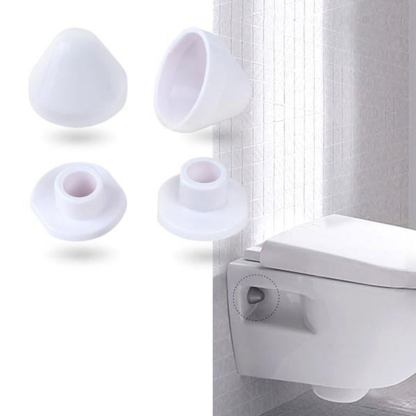 OEM Precision Machined Plastic Parts CNC Machining Toilet Bolt Cap Covers