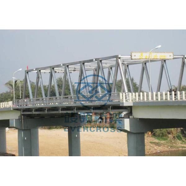 Economic Steel Truss Bridge Structural Steel Bridge With Double Lanes