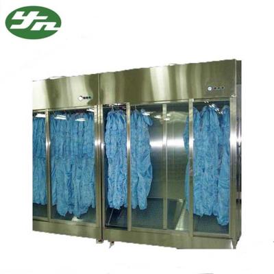 Vestuário laminar da sala de limpeza do armário de armazenamento do vestuário