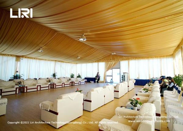 Heat Insulation Thermal Roof Cube Tent For Outdoor Car Showrooms Events