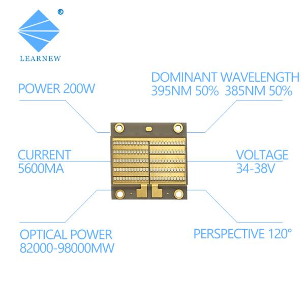 Модули приведенные СИД наивысшей мощности 300w серии 365nm заключения для принтера 3D
