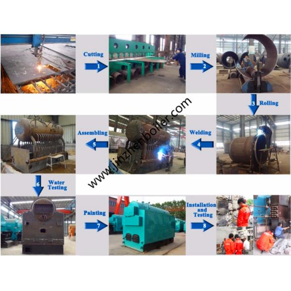 Пар боилера пара угля материала стальной пластины К245Р выведенный наружу для фармацевтической промышленности