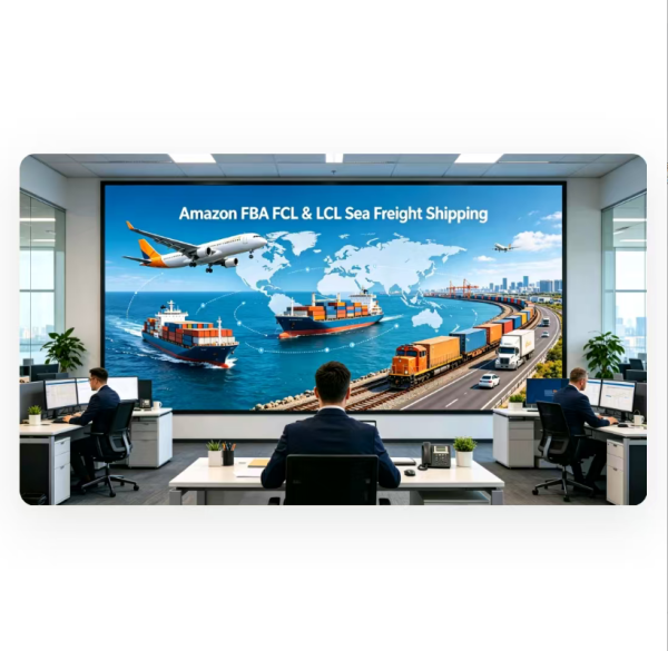 Amazon FBA FCL / LCL Sea Freight Shipping Global Multi Site Coverage