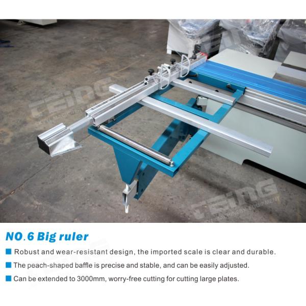 Multilayer Structure Woodworking Precision Table Saw for 3200mm Max. Length Workpieces