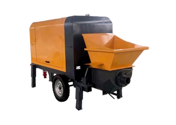 30m3/H máquina de reboco concreta concreta hidráulica alaranjada da bomba 110Kw