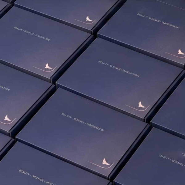 Custom Double Sided Corrugated Cosmetic Box with OEM & ODM Service and Premium Material
