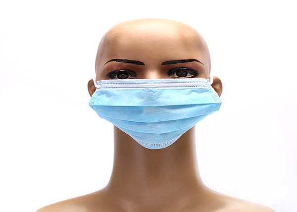 Personal Care 3 Ply Disposable Face Mask Anti Coronavirus With Earloop