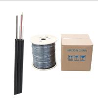 Cabo pendente do núcleo FTTH do núcleo 2 de GJYFXCH G657A G652D 1, cabo ethernet de fibra ótica
