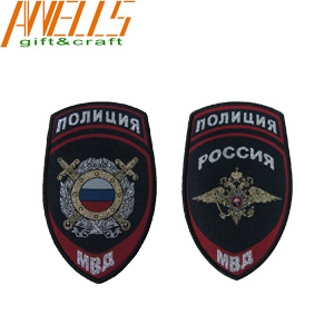 Polyester Personalised Embroidered Badges Embroidery Patches For Jackets