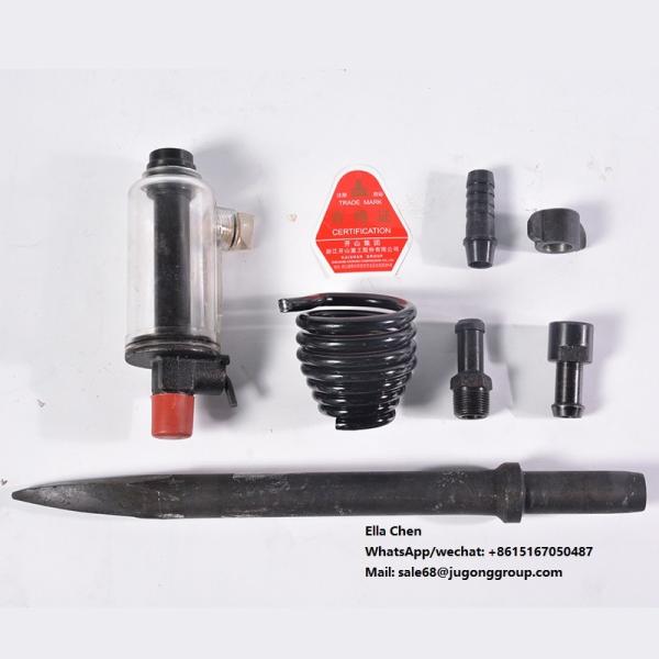 Hand Held Pneumatic Air Pick Jack Hammer , Pneumatic Rock Drill