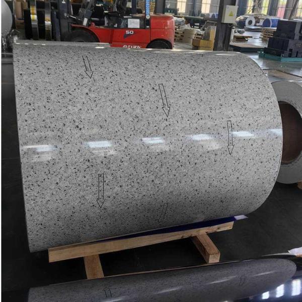 PVDF Coated Lightweight Stone Pattern Aluminum Coil Building Decoration