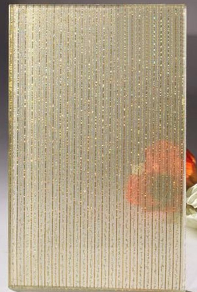 Прозрачное специальное стекло цветной сетки Ламинированное проволочное стекло для внутреннего декора