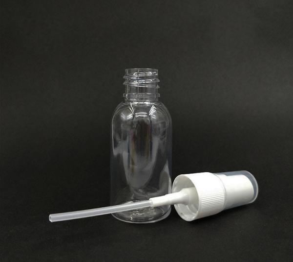 Wholesale Empty 1oz 10ml 30ml 50ml 60ml 100ml 120ml Round Shape Packaging Fine Mist PET Plastic Tubular Facial