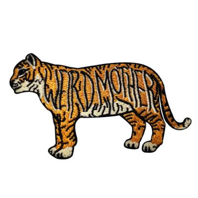 Animal Personalized Embroidery Patches Washable Clothing Iron On Embroidery Patches