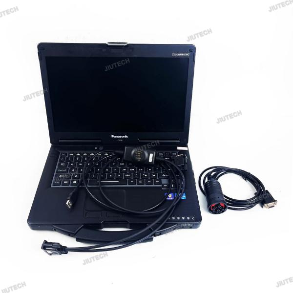 CF53 Laptop and For InPower Pro Connecting Cable for INSITE ATS Tool InPower ONAN Truck Excavator Diagnostic Tool
