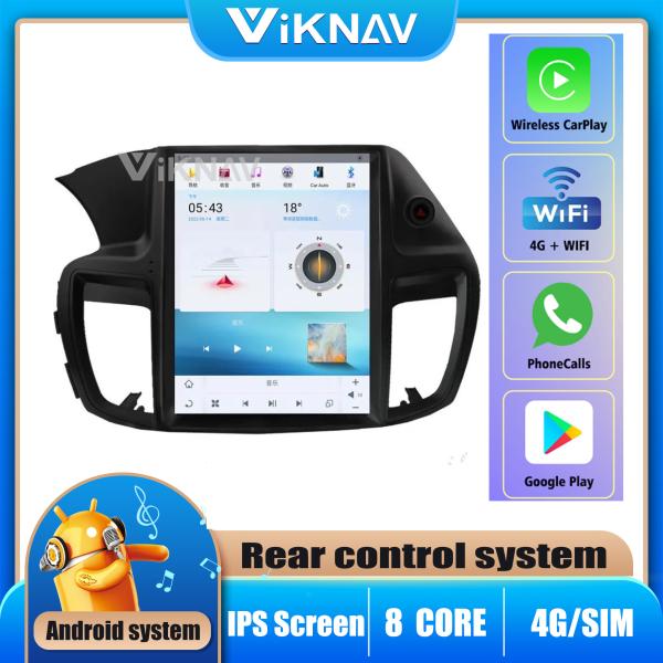 12.1 дюймовый стерео для Honda Accord Navigation GPS мультимедийный DVD-плеер беспроводной Carplay renesas mcu 4G