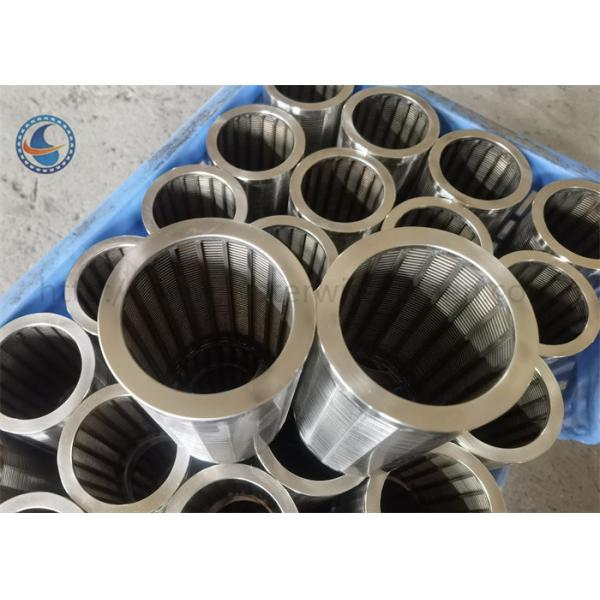 Stainless Steel Sand Control Wedge Wire Screen Filter Pipe Pressure Rating