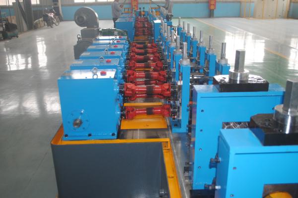 Galvanized Thin Wall Steel Tube Making Machine 100 M/Min
