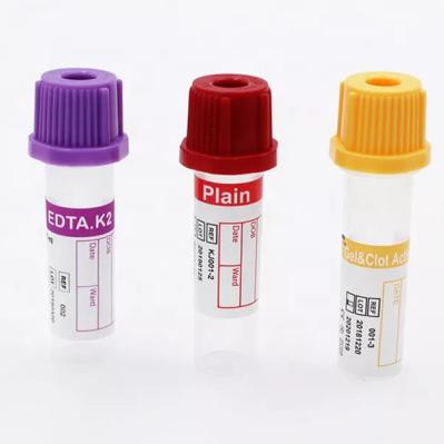 Small Volume Blood Collection Tubes 0.25ml-1ml