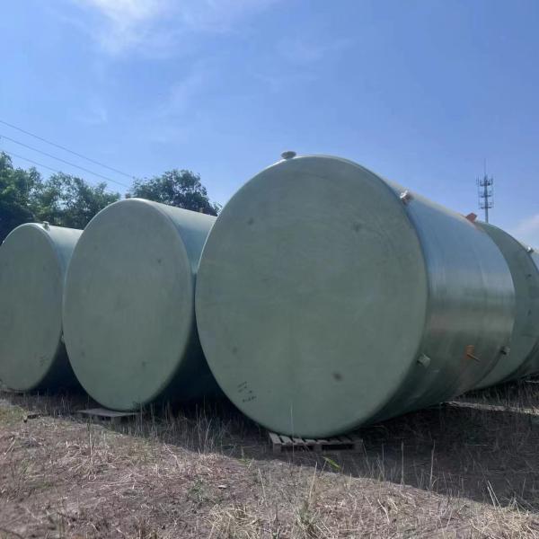 2600 Gallon Acid Frp Chemical Storage Tank Customized Colors 1800*4080mm