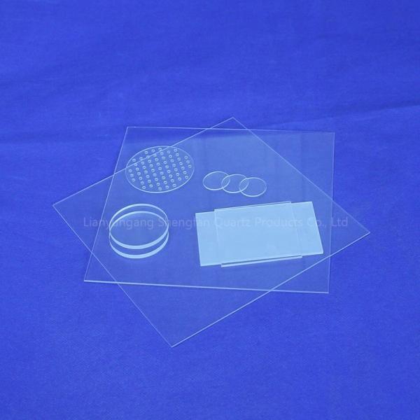 Cusomized Thermostable Quartz Glass Sheet Lens Plate For Semiconductor