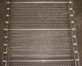 ODM High Temperature Diamond Mesh Steel Wire With Chain Driven