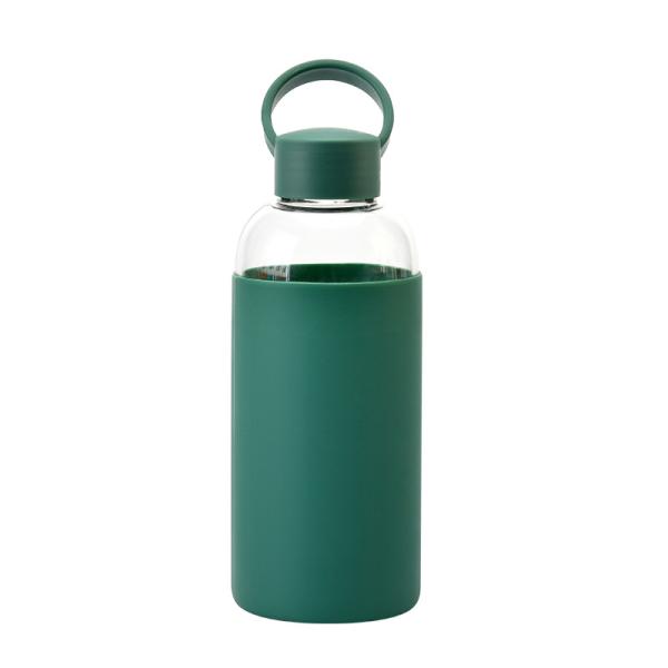 Promotional 8 Oz Glass Drinking Bottles BPA FREE For Sports