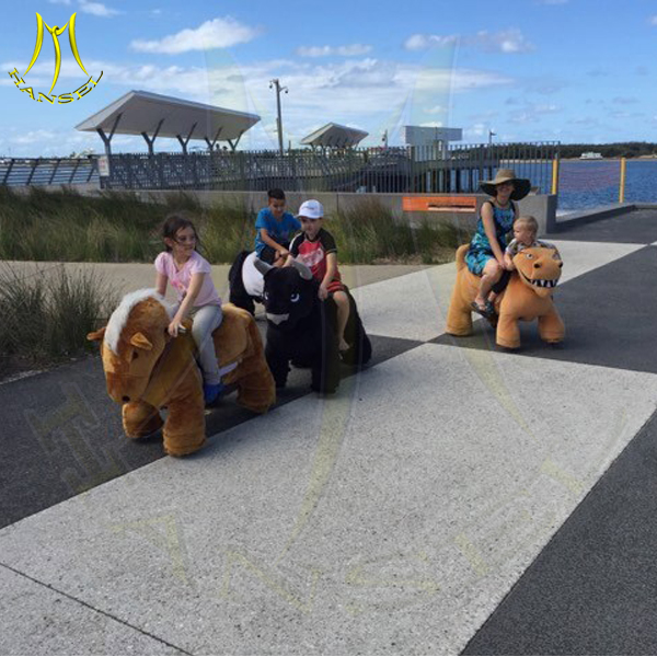 Hansel good production line battery operated electronic baby swing kidde ride amusement park movng plush motorized