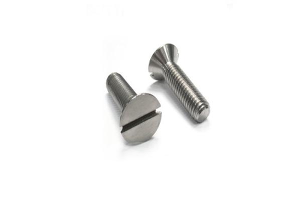 DIN963 Titanium MTB Bolts Slotted Countersunk Head Screws For Car Parts