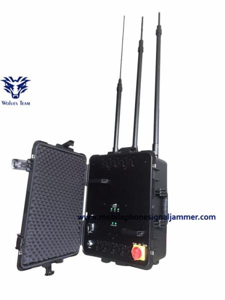 Cell Phone Bomb Signal Jammer WiFi 2.4g 5.8g 700 Watt Bomb Channels Drone Uav