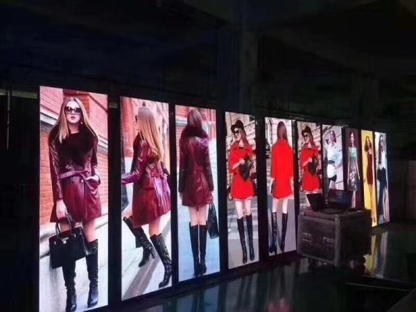 Indoor Advertising Screen P2.5 Poster LED Standee Display on sale