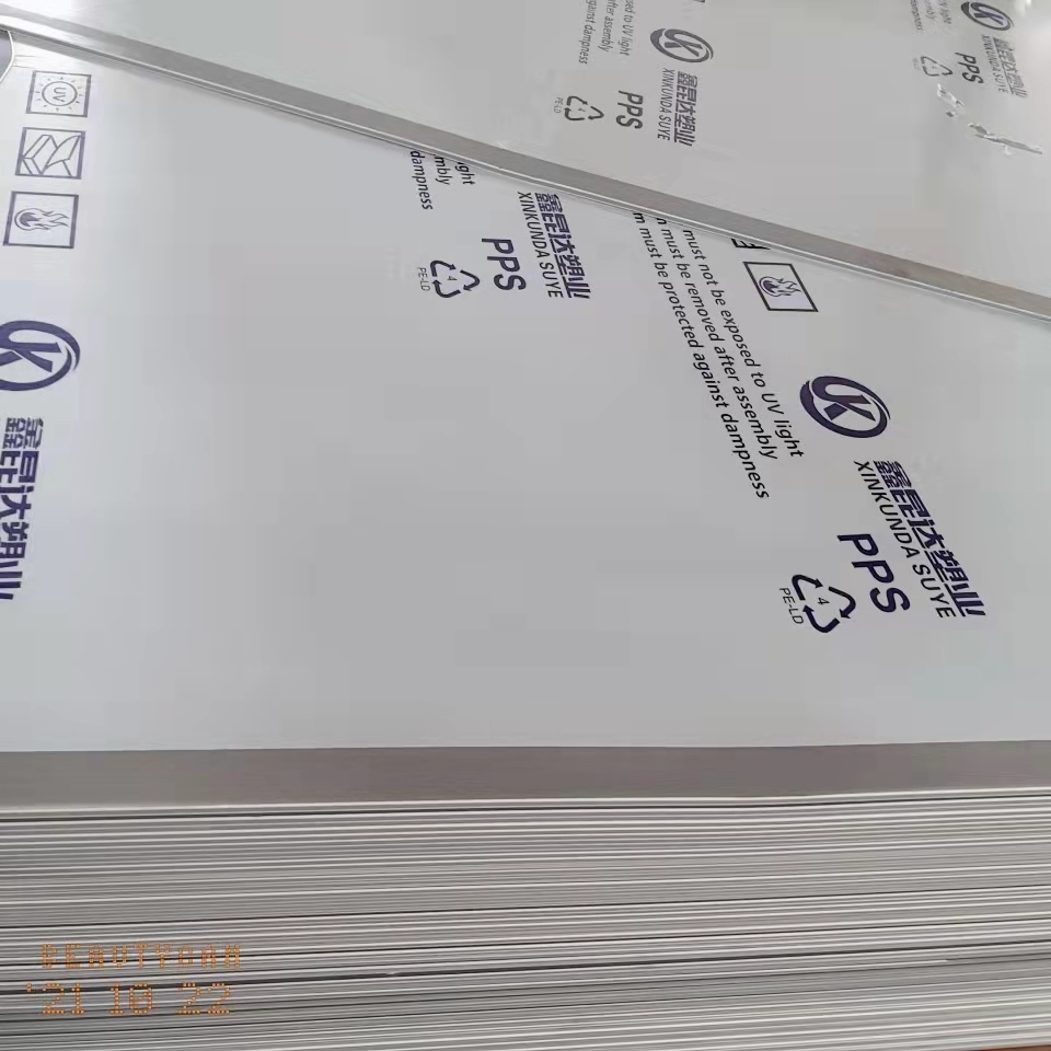 Hygienic Flame Retardant Polypropylene Sheet PP Material OEM For Walls
