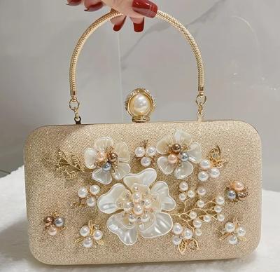 Red Evening Clutch Handbag No Pattern Style for Sophisticated Occasions