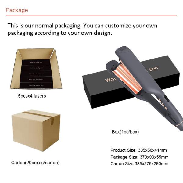 Beachy Waves Two Inch Barrel Curling Iron Dual Voltage 100-240V