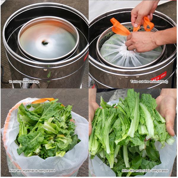 Industrial Commercial Small Dehydrator Supplier Greens Lettuce Cao Xin Baby Cabbage Chinese Cabbage Cabbage kale Food Dehydrator Dewatering Centrifugal Dehydration Machine